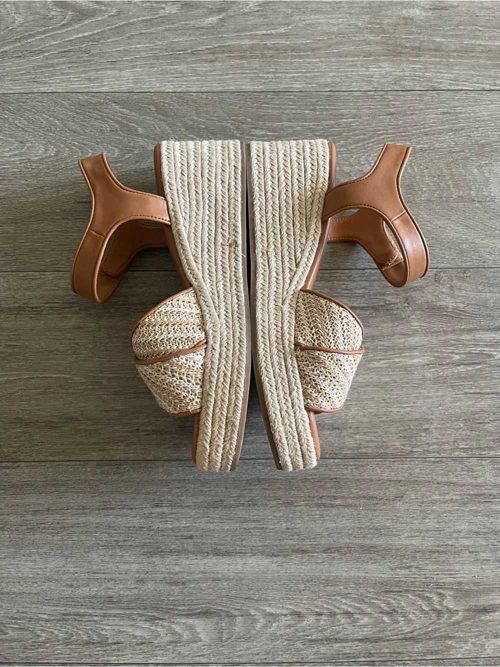 Karl Lagerfeld Celeste Platform Wedge Sandal - 9.5